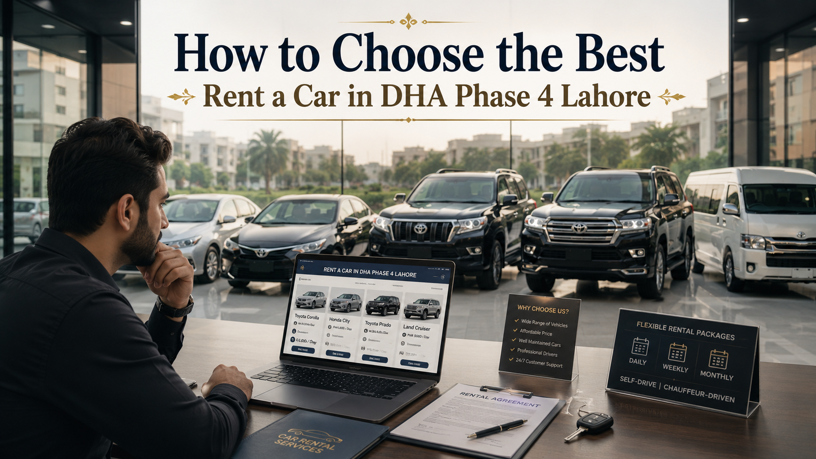 Why Choose Our Rent a Car Services in DHA Phase 4 Lahore