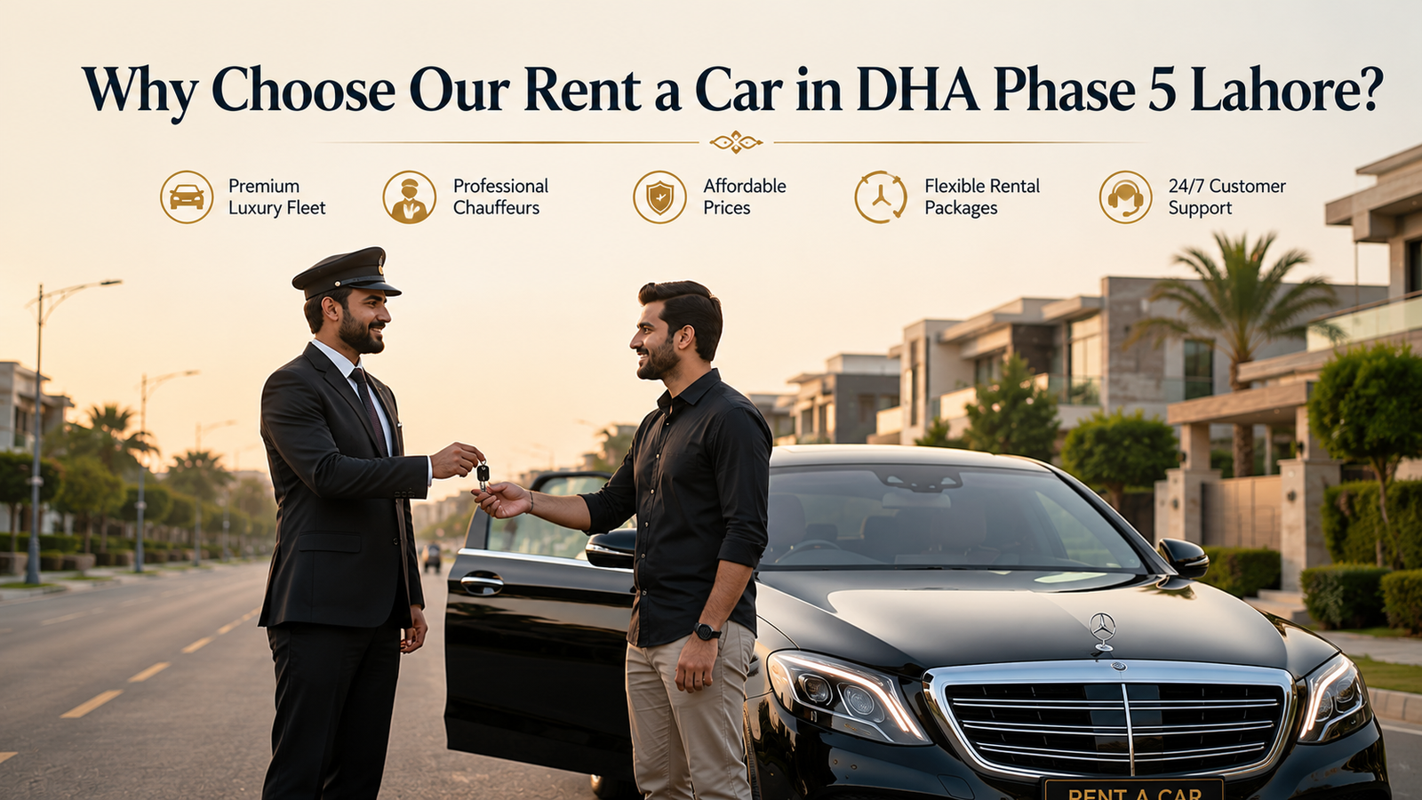 Why Choose Our Rent a Car in DHA Phase 5 Lahore